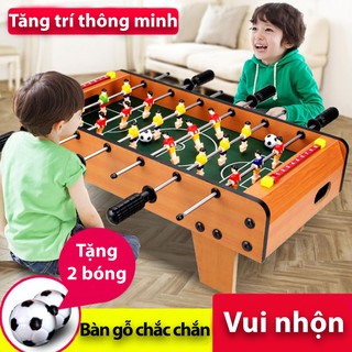 [TẶNG 2 BÓNG] Bàn bi lắc, tư duy cho trẻ - Rèn luyện phản xạ - Bàn bi lắc bóng đá - Đồ chơi có tay cầm - 6 tay cầm