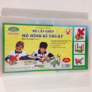 Bộ mô hình lắp ghép kỹ thuật lớp 4 Mic