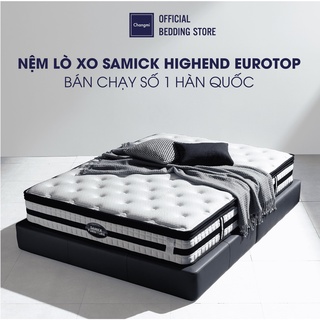Nệm lò xo túi Samick Highend Europtop Tencel ngừa đau lưng Hàn Quốc hút chân không nhập khẩu chính hãng
