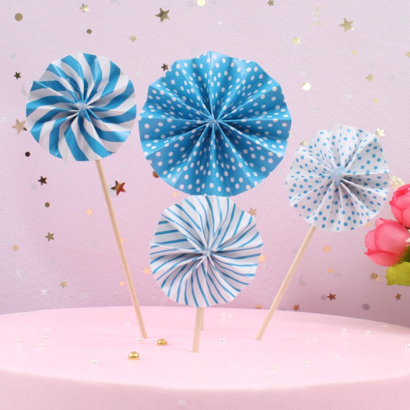 [FREESHIP❤️] Chong chóng trang trí bánh sinh nhật- Trang trí bánh sinh nhât bánh kem - SPK Shop