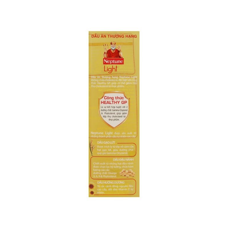Dầu ăn Neptune 1L Mẫu Mới Điểm Mười của Chất Lượng