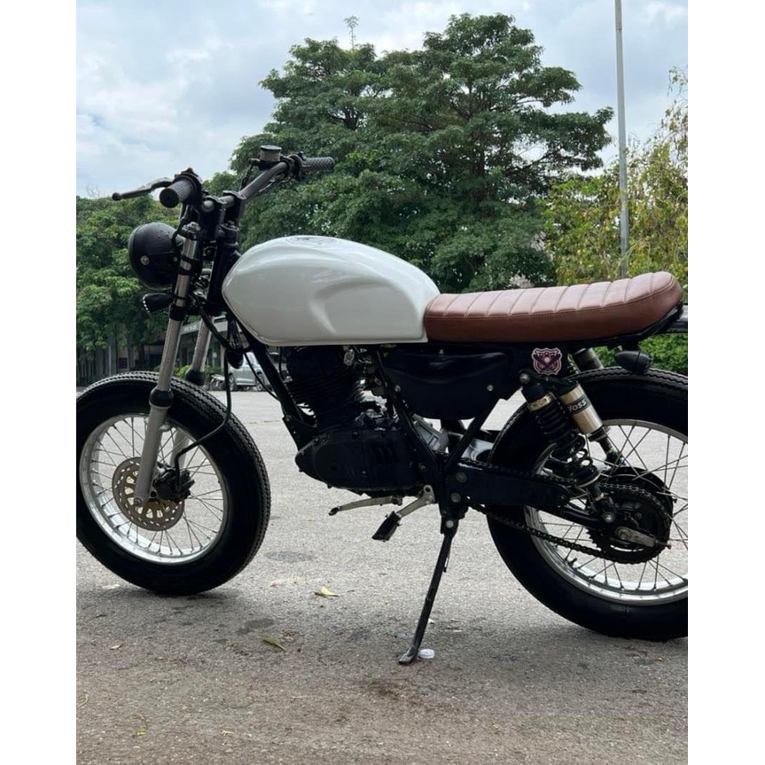 Bình Xăng độ gò lớn, đầy đủ khóa nắp bình đi kèm, độ classic, cafe racer...