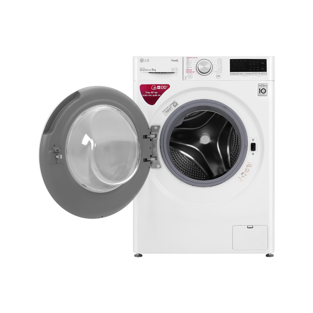 Máy giặt LG Inverter 9 kg FV1409S4W Mới 2020