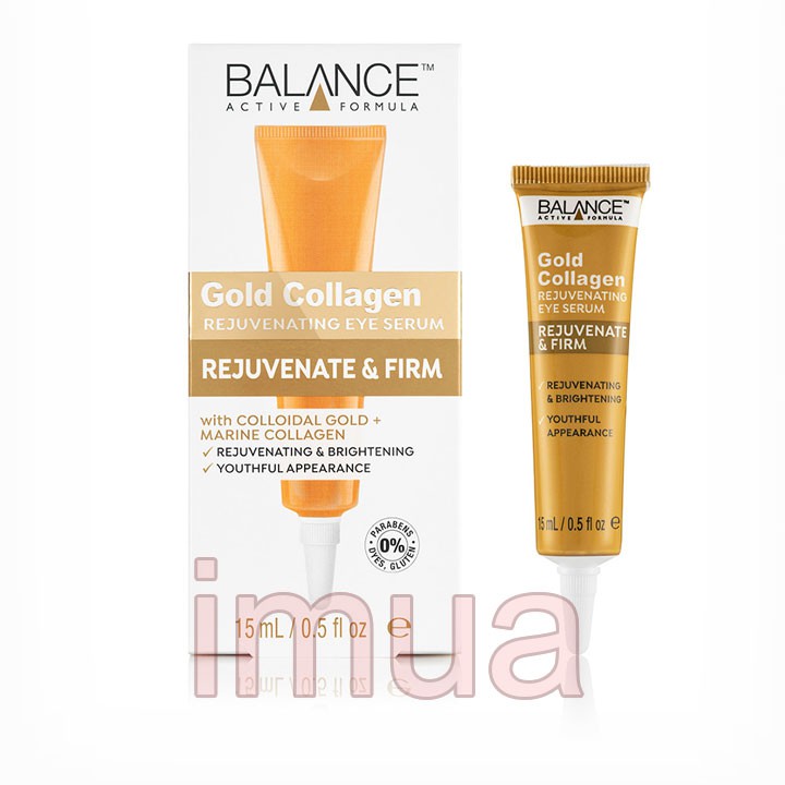 Kem Vàng Giảm Thâm Quầng Mắt Balance Active Formula Gold Collagen Eye Serum 15ml