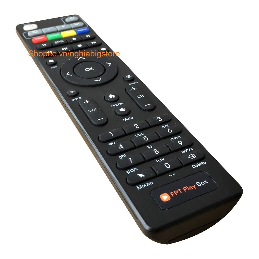 Remote Điều Khiển Thay Thế Cho FPT Play Box 2018 (Kèm Pin AAA Maxell)