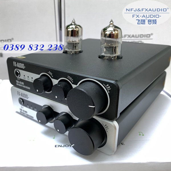 Tiền Khuếch Đại + DAC ES9018K2M Chuẩn Hires audio FX AUDIO - Tube 06mk2 - Bản Nâng Cấp Mạnh Mẽ Tube 06