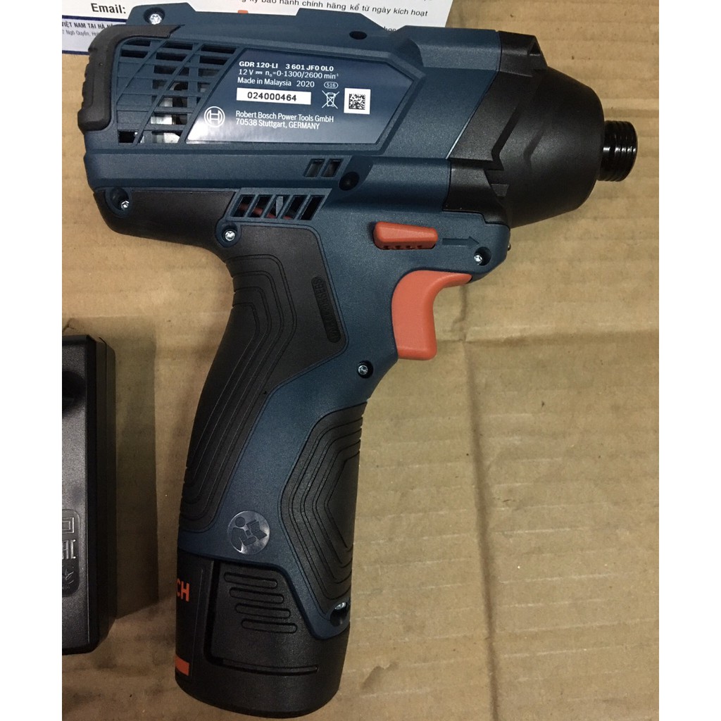 Máy vặn vít dùng pin Bosch GDR 120-LI SET