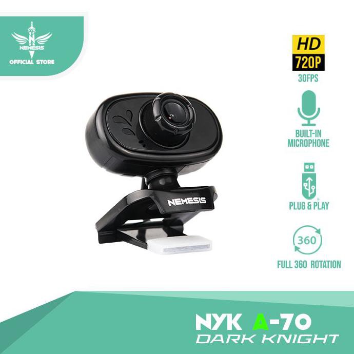 Webcam HD 720P Hiệu Nyk NEMESIS A70 | BigBuy360 - bigbuy360.vn