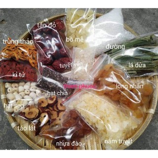 Chè dưỡng nhan - Nguyên liệu tự chọn