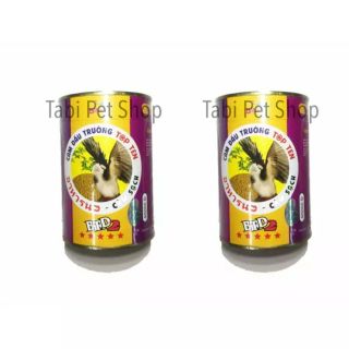 Thức ăn chào mào] combo 2 hủ cám chào mào bifood căng 320g - bifood hàng cao cấp
