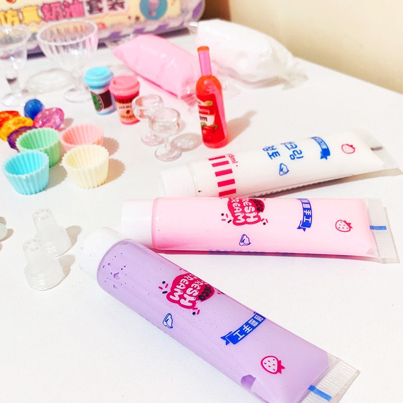 Bộ Đồ Chơi Làm Bánh Kem / Món Tráng Miệng Diy Cho Bé