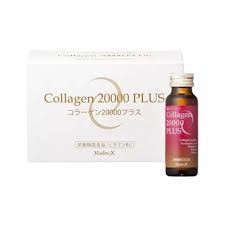 Hộp 10 Chai Nước Uống Đẹp Da Collagen 20000 Plus