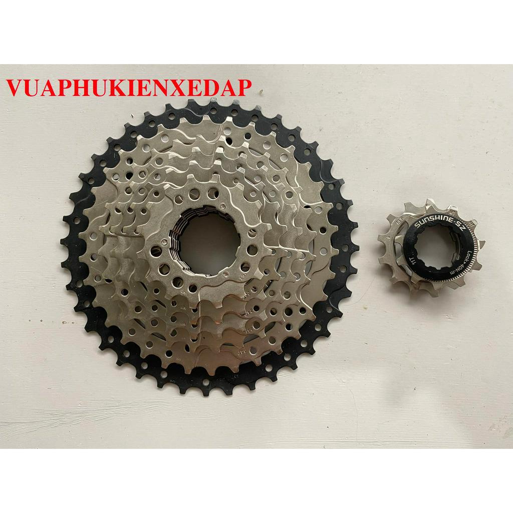 Líp thả Sunshine Các cỡ chuyên dùng cho xe đạp MTB leo núi 8S - 40T , 9S - 42T , 10S - 50T , 11S - 5