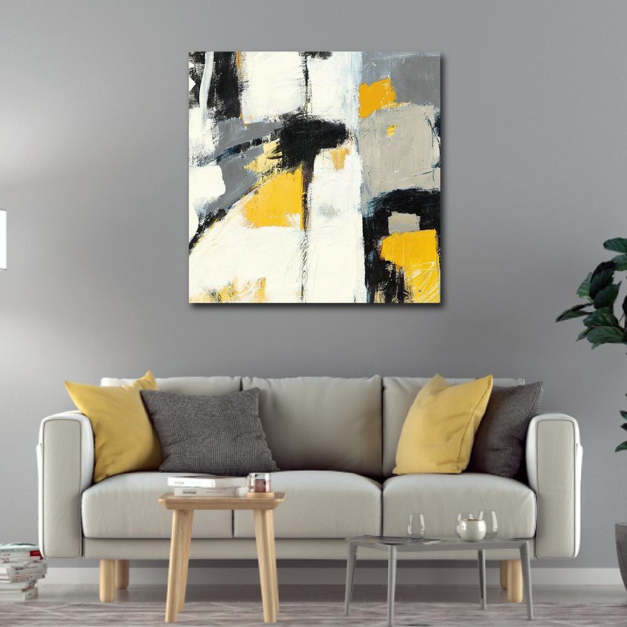 Tranh treo tường Canvas Lala 1 tấm nghệ thuật tặng kèm đinh treo 3 chân chuyên dụng