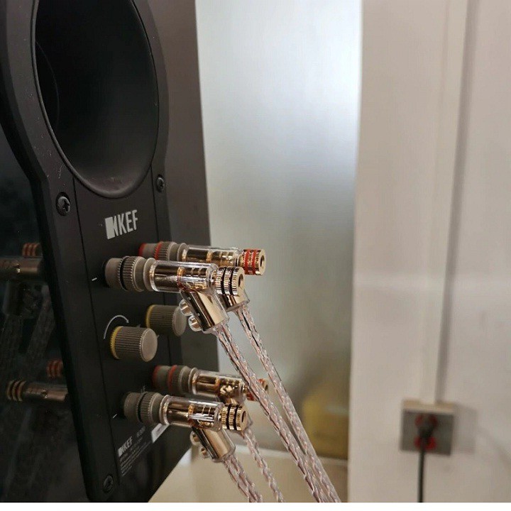 [Hàng Chính Hãng] Audiomeca Sp-2608 2 Đầu Đực cao cấp - 01 Cặp 2 Dây Loa Audio Âm Thanh
