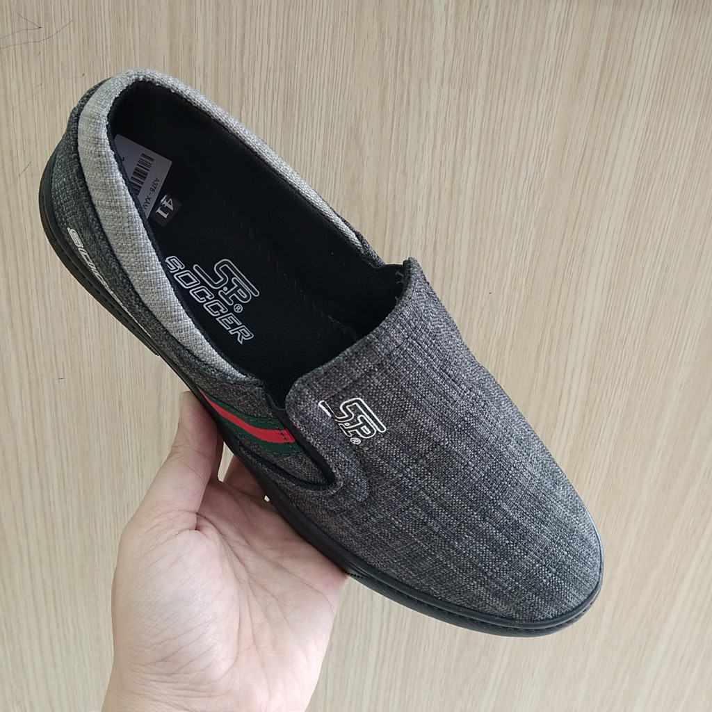 Giày Lười Nam Chất Vải Thoáng Mát Giá Rẻ A378 | BigBuy360 - bigbuy360.vn