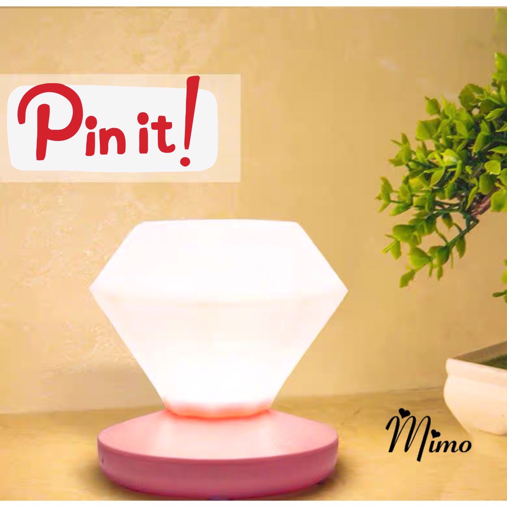 Đèn Led trang trí phòng ngủ silicon có 3 nấc ánh sáng đều cảm biến hài hòa cho không gian thêm độc đáo