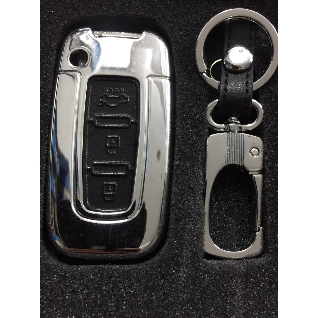ốp chìa khóa inox KIA Sorento, Carens, Forte.