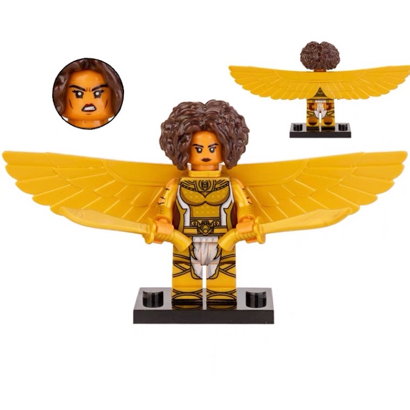 Mô hình LEGO Marvel MOON KNIGHT trang trí bàn học, kệ sách, góc học tập, góc Gaming...