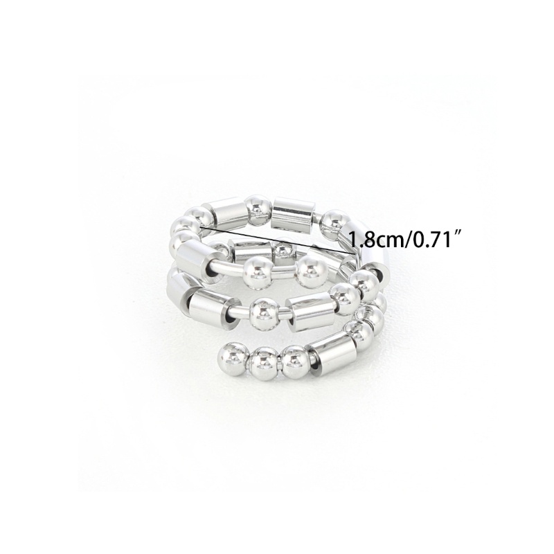 Nhẫn Đeo Tay Giảm Căng Thẳng Bằng Thép Không Gỉ