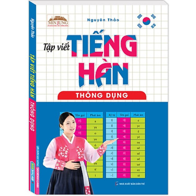 Sách - Tập viết tiếng Hàn thông dụng