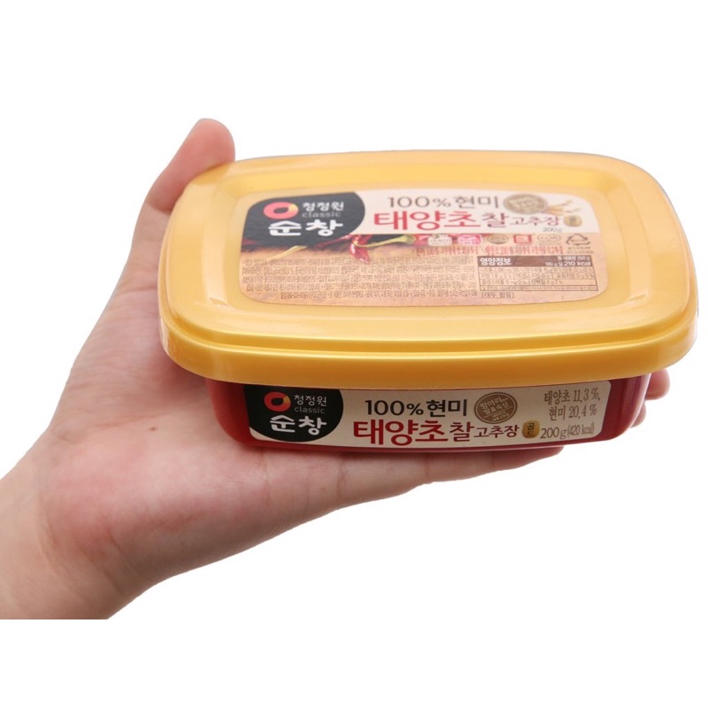 Tương ớt gạo lứt chungjungone Hàn Quốc 200g