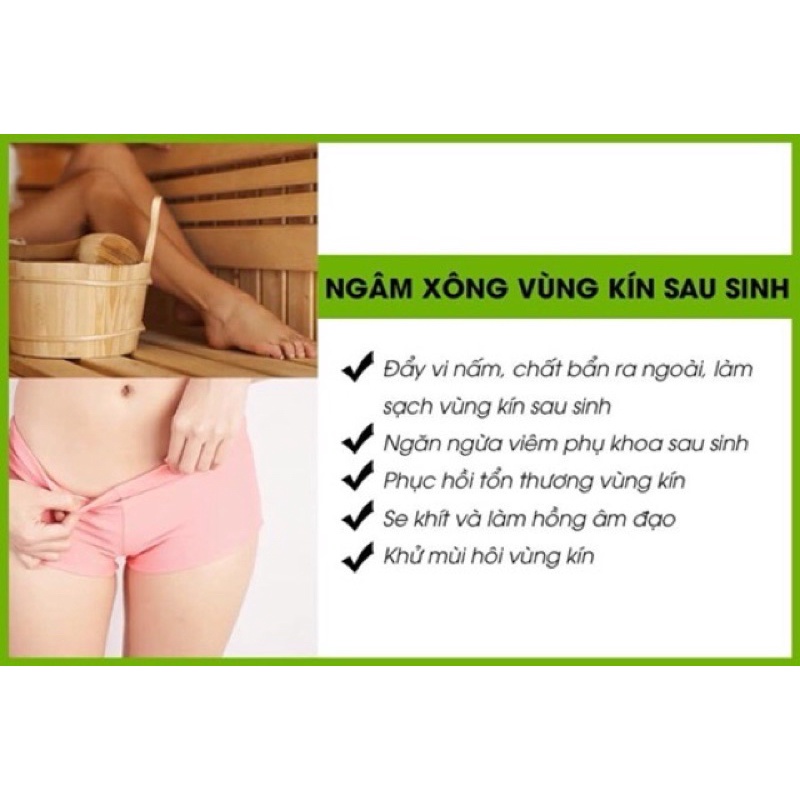 500gr Bột trầu ko se khít hết hôi vùng kín cho pn sau sinh