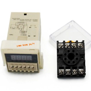 Đế Cắm 8 Chân Tròn PF083A Cho Các Mạch Timer, Relay Omron