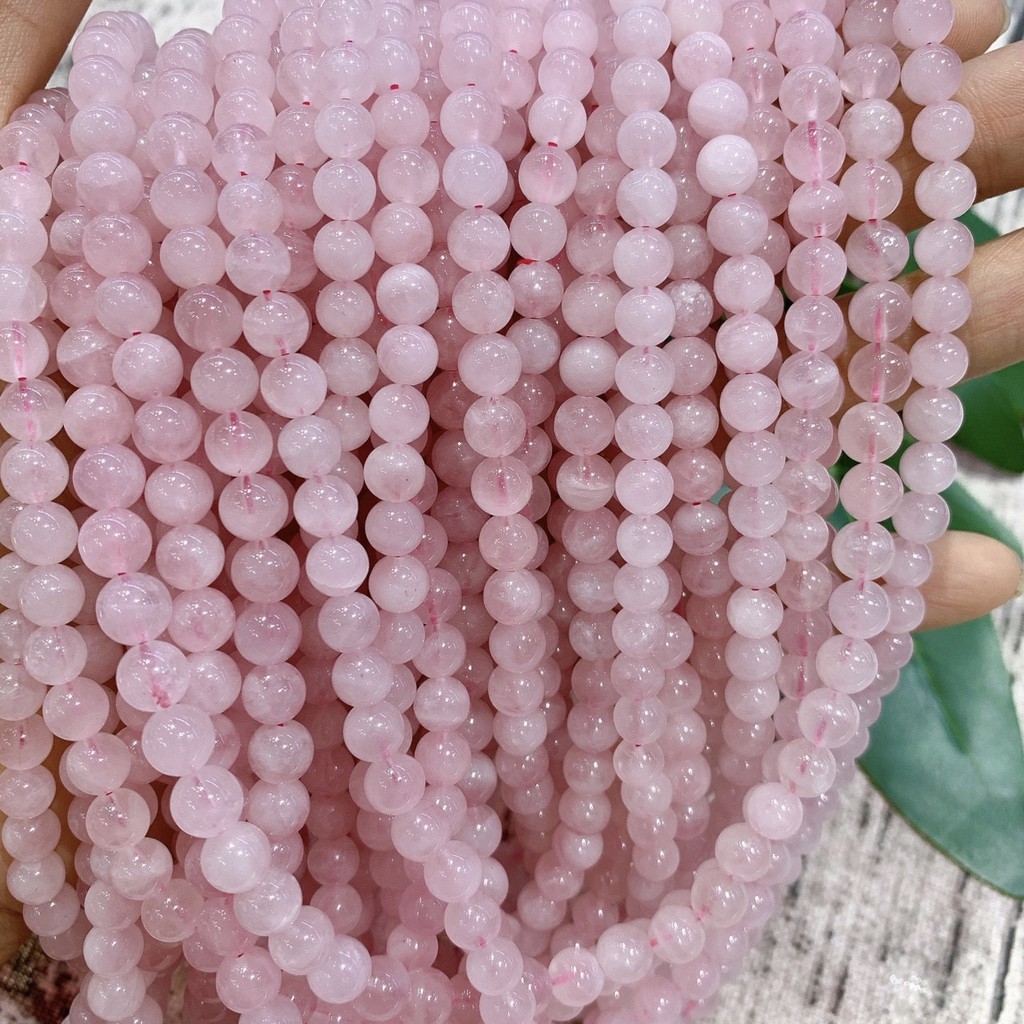 Vòng Tay T Anh Hồng Đẹp Rung Linh Siêu Rẻ Size 4mm-8mm