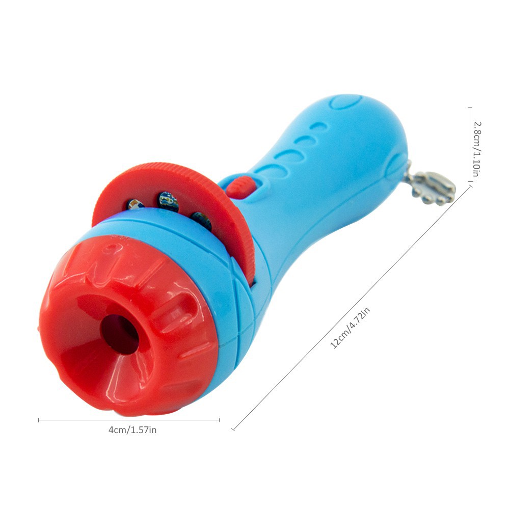 4 stories Đèn pin đồ chơi chiếu hình dùng để kể chuyện cho bé