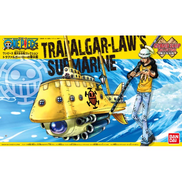 Mô hình tàu One Piece (15cm) - Trafalgar Law Submarine - Chính hãng Bandai Nhật Bản