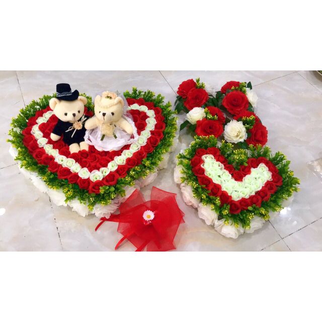 Bộ hoa xe cưới