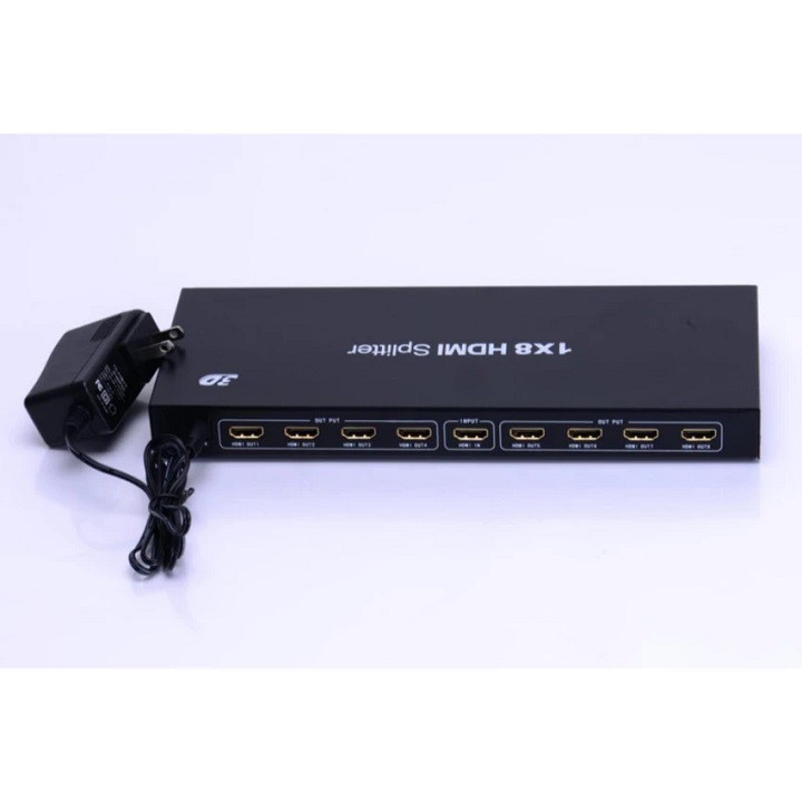 Bộ chia HDMI 1 in 8 out - Bộ chia HDMI 1 ra 8 - Bộ Chia HDMI 1 vào 8 ra