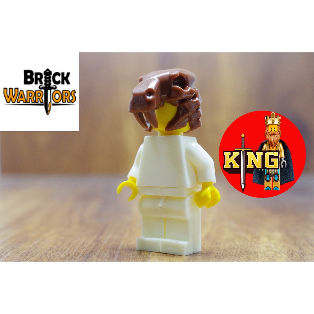 BRICKWARRIORS Sabertooth Helm  Phụ kiện đồ chơi LEGO