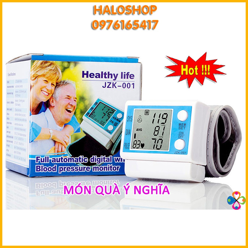 Máy đo huyết áp cổ tay Healthy Life JZK-001