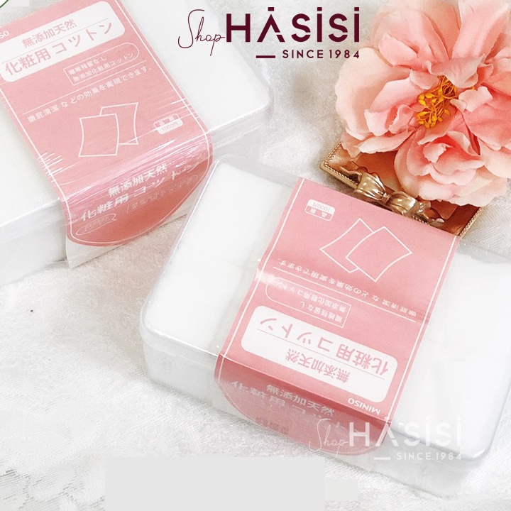 Bông Tẩy Trang Nhật MINISO 1000 Miếng