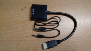 Cáp chuyển HDMI sang VGA có audio