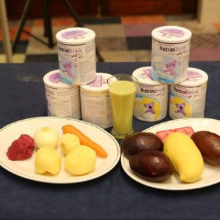 Sữa Nutrinidrink powder Nutricia vị trung tính cho trẻ chậm tăng cân hộp 400g