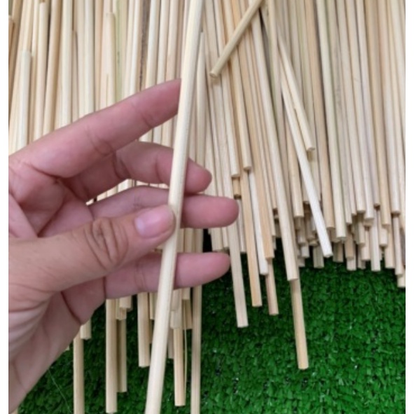 Que Gỗ Tròn Dài 30cm  làm mô hình