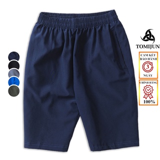 Quần short nam dù TOMIJUN Quần đùi nam thể thao, vải dù gió co giãn, mềm mịn, siêu nhẹ, dáng thể thao