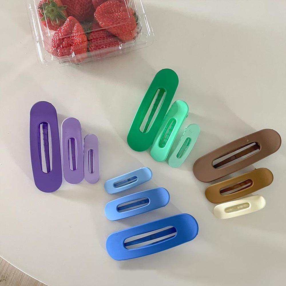 NICKOLAS Bộ Kẹp Tóc Mỏ Vịt Nhiều Màu Sắc Phong Cách Vintage Thanh Lịch Dành Cho Nữ