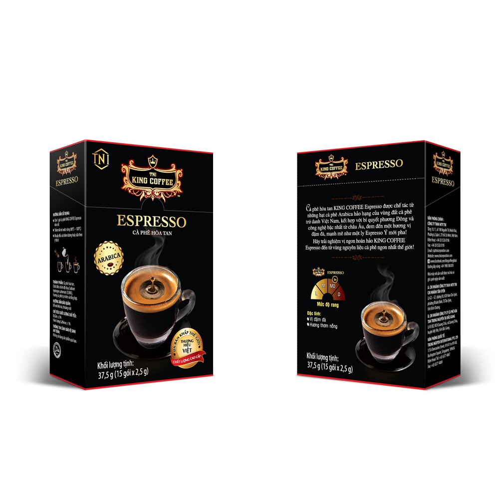 Hộp Quà tặng Cà phê Sum Vầy KING COFFEE - Quà tặng ý nghĩa cho dịp sum vầy