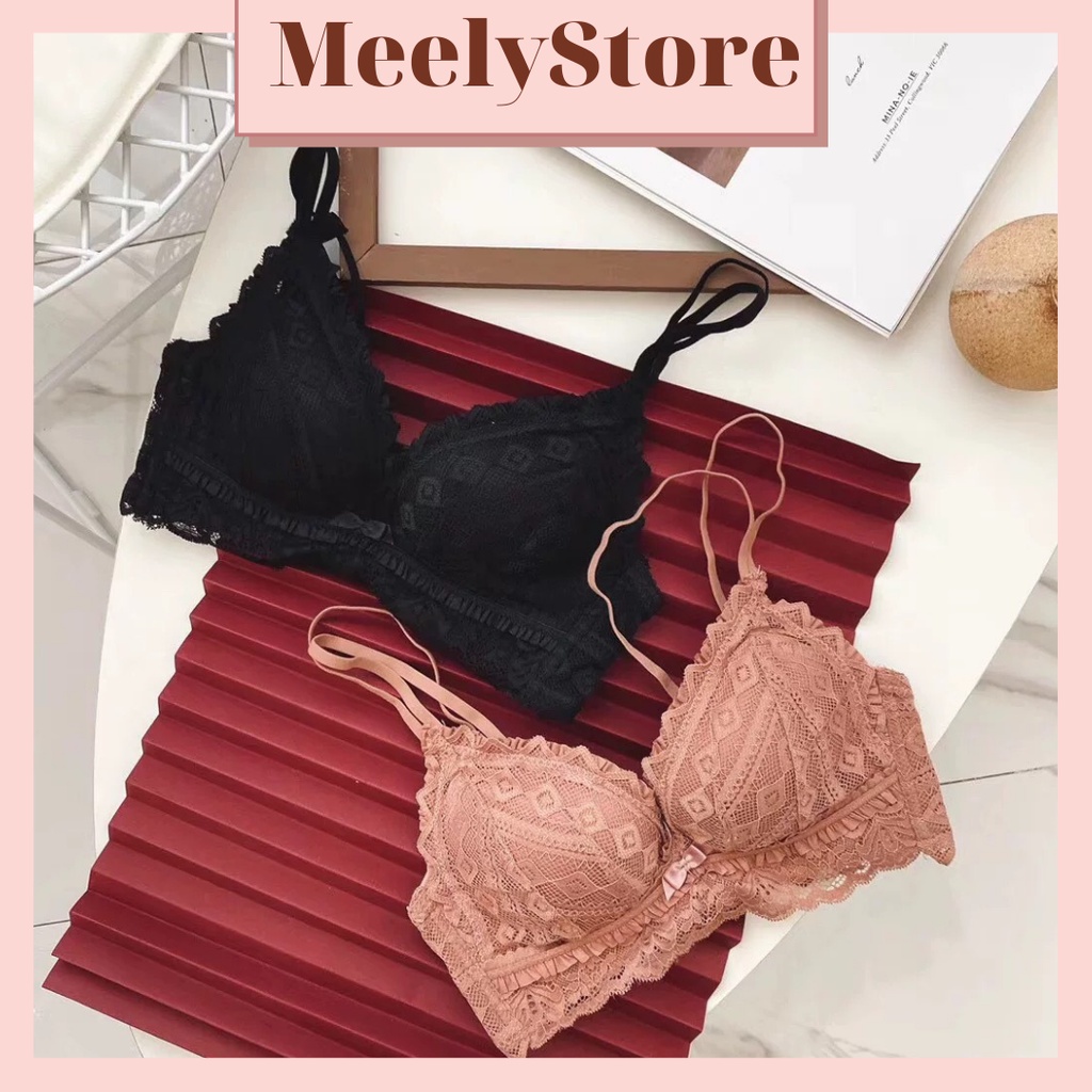 Áo Lót Nữ  Mút Dày Không Gọng Cao Cấp Nâng Ngực Áo Ngực Bản 3 Móc Siêu Nhẹ Siêu Mềm Ôm Chọn Vòng 1 Và Cực Sexy - 3301