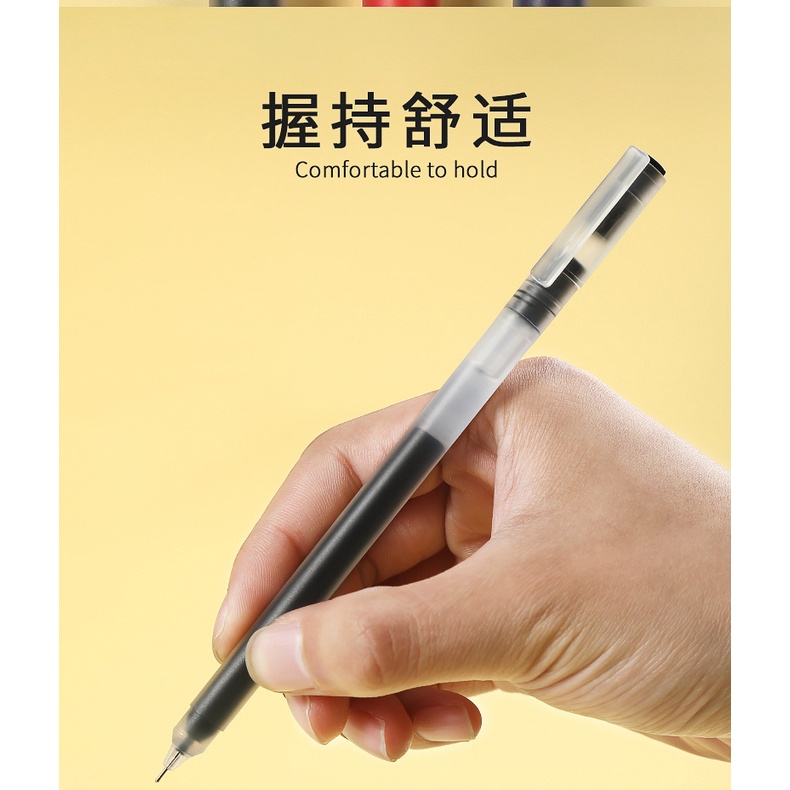 Bút gel ký tên bút bi nước dung tích lớn văn phòng phẩm cao cấp cho học sinh sinh viên CREAMY BG01