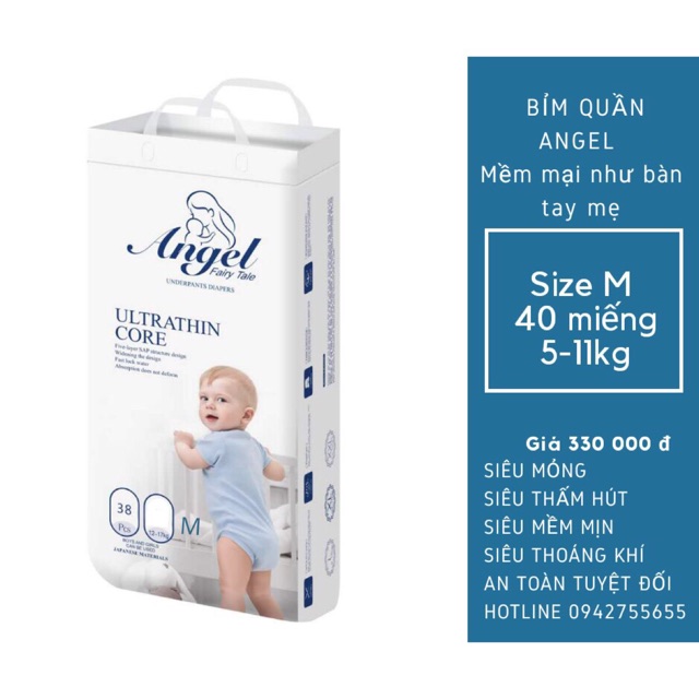 Bỉm quần Angel M40