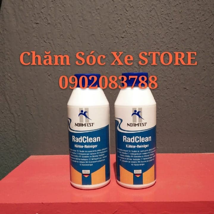 BỘ SẢN PHẨM CHĂM SÓC Ô TÔ: PHỤ GIA SÚC RỬA ĐỘNG CƠ NORMFEST MOTCLEAN- CHAI VỆ SINH KÉT NƯỚC