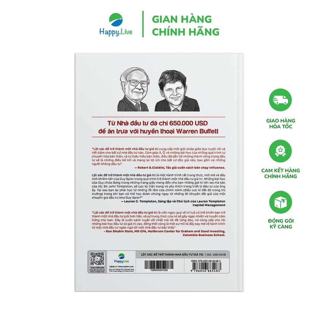 Sách Lột Xác Để Trở Thành Nhà Đầu Tư Giá Trị - The Education Of A Value Investor