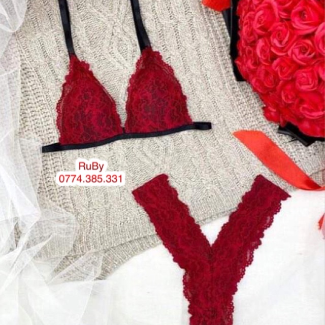 SET BRA ( SET GỒM: 1 QUẦN CHỮ Y & 1 ÁO)