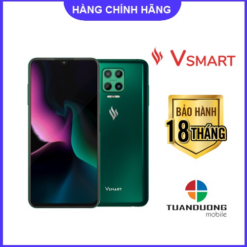 Điện thoại Vsmart Aris 6GB/64GB - Hàng Mới Nguyên Hộp - Bảo Hành Chính Hãng