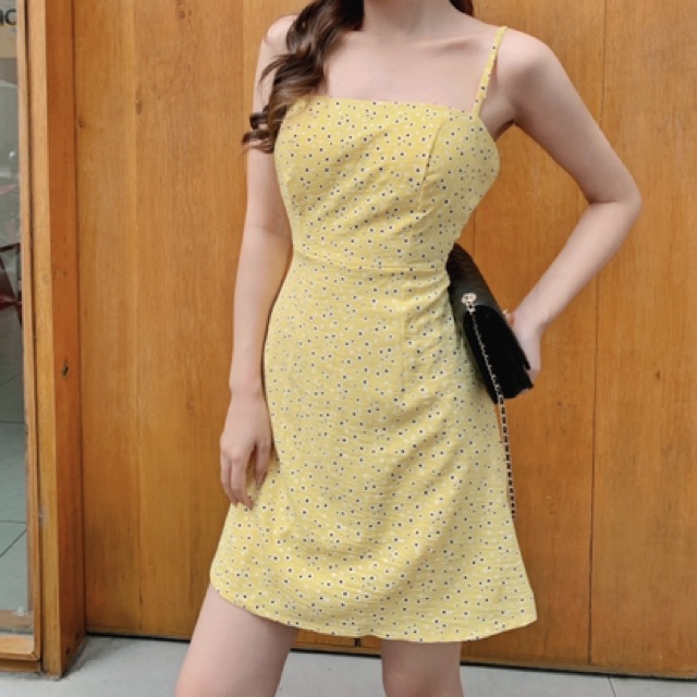 ĐẦM HOA 2 DÂY 3 MÀU